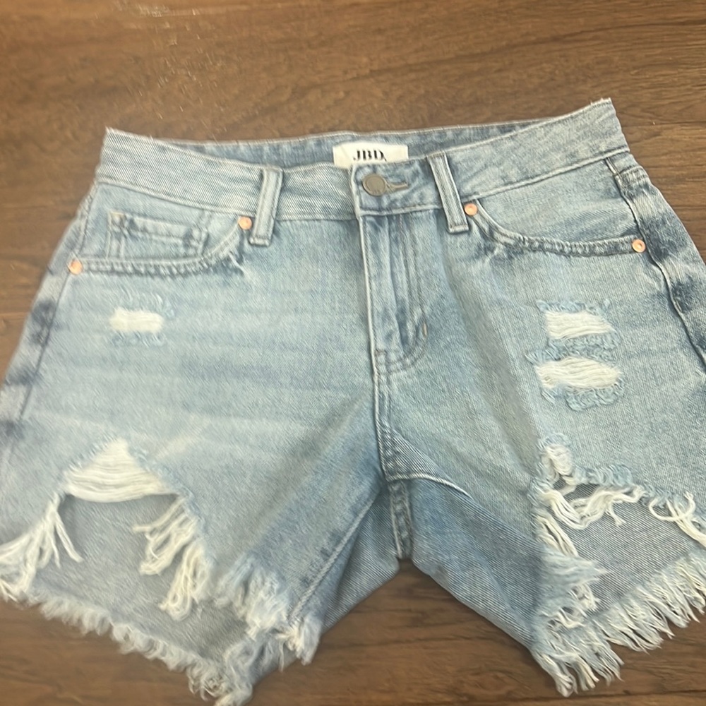 Denim shorts brand JBD